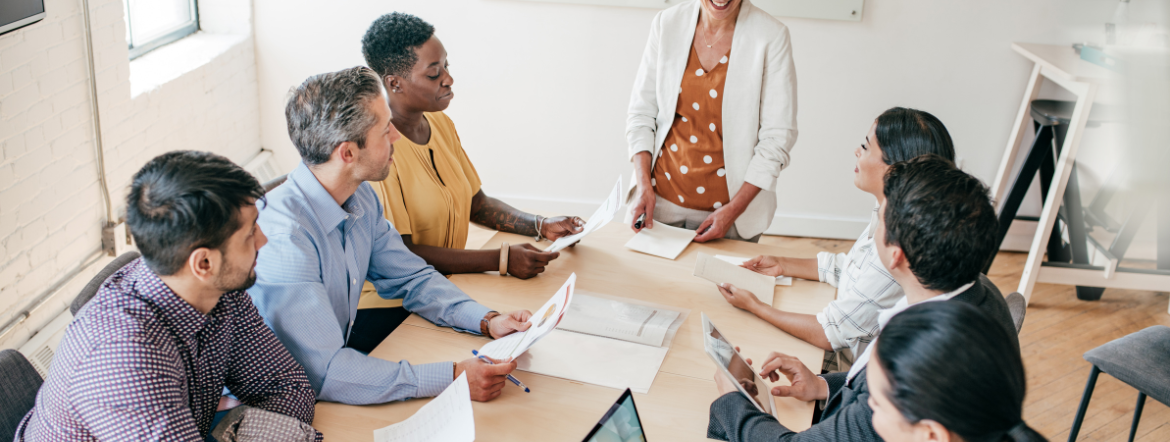 Leadership in a meeting